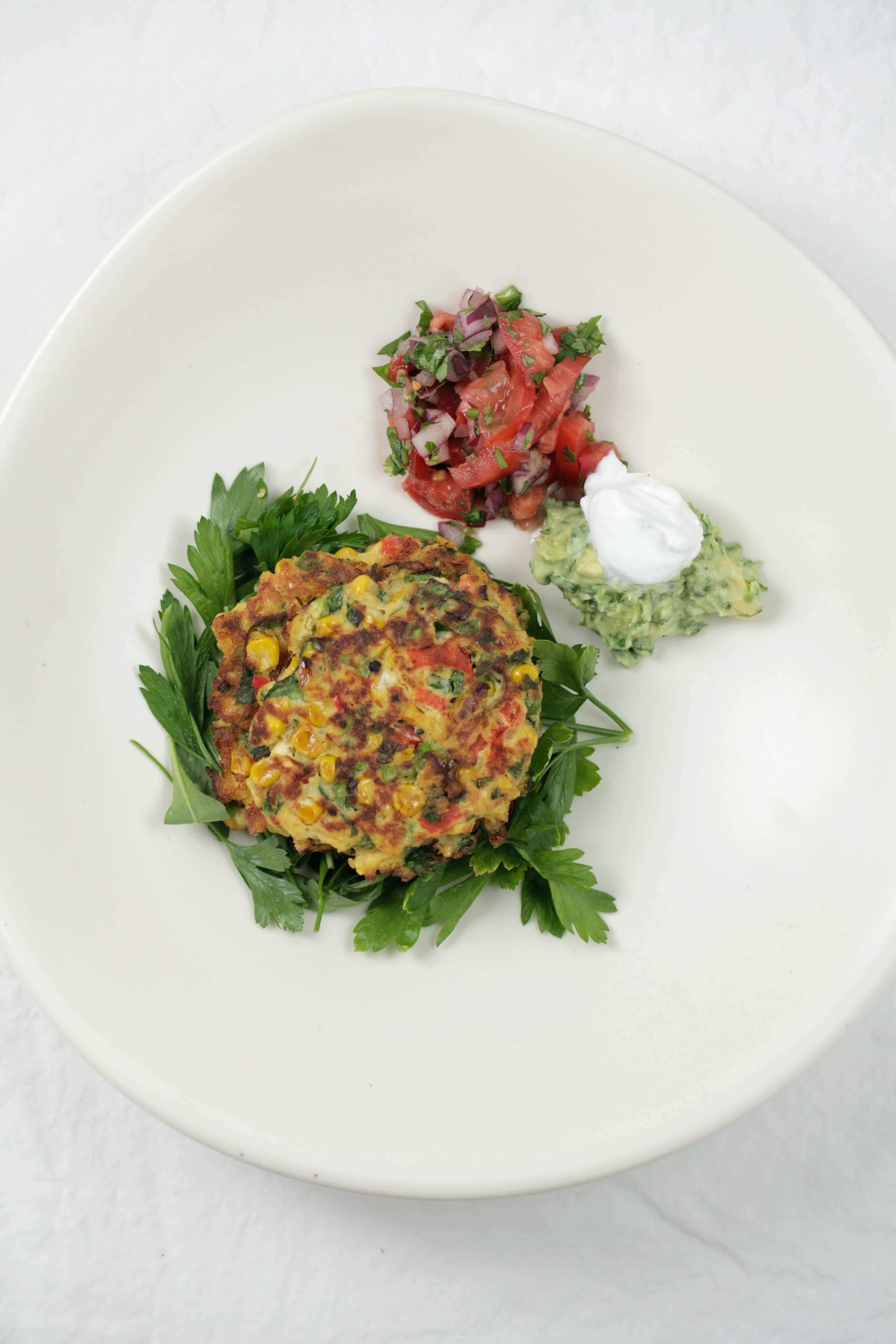 Gluten-Free Sweetcorn Fritters Recipe – The Healthy Chef