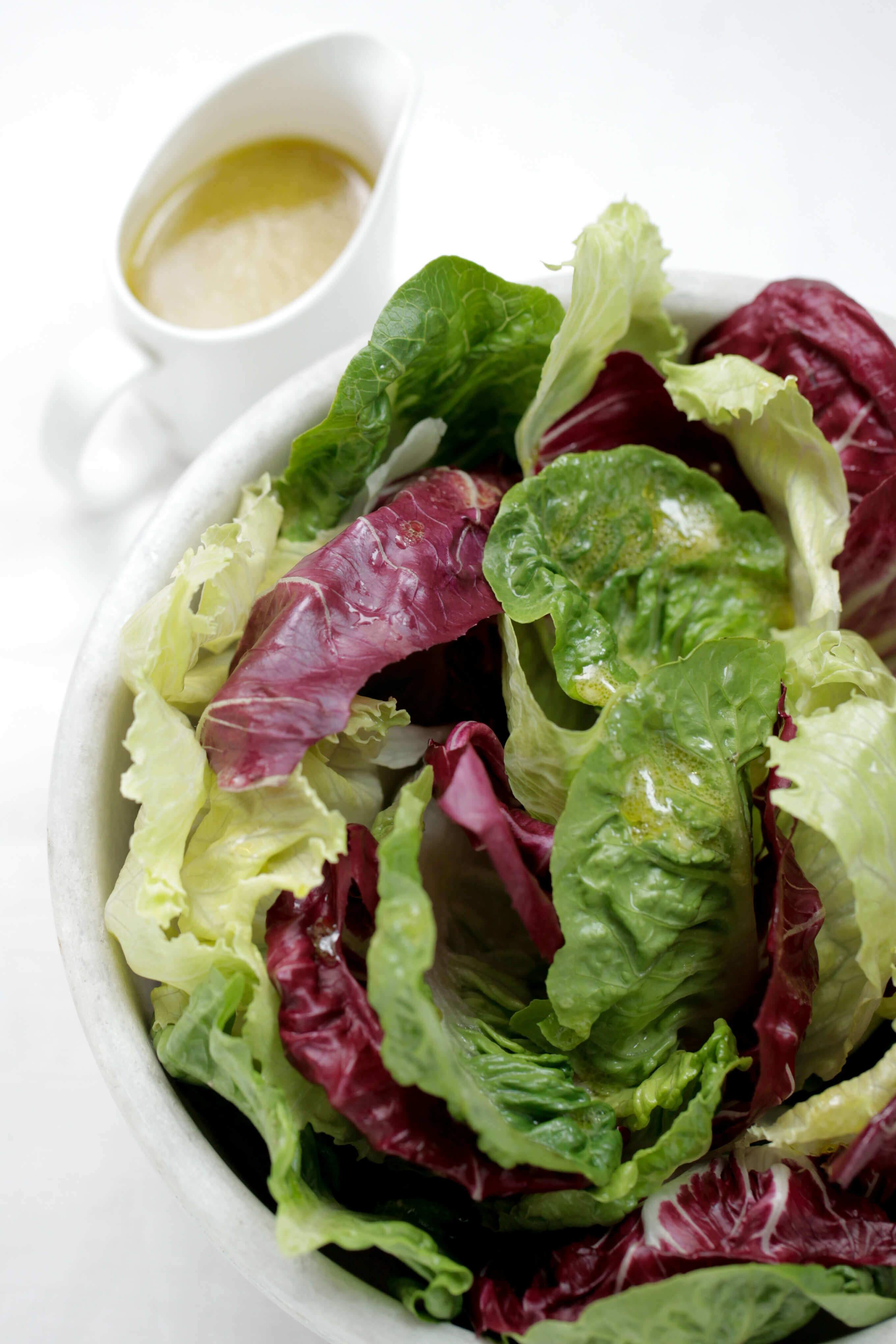 French Vinaigrette Recipe with Classic Leaf Salad – The Healthy Chef
