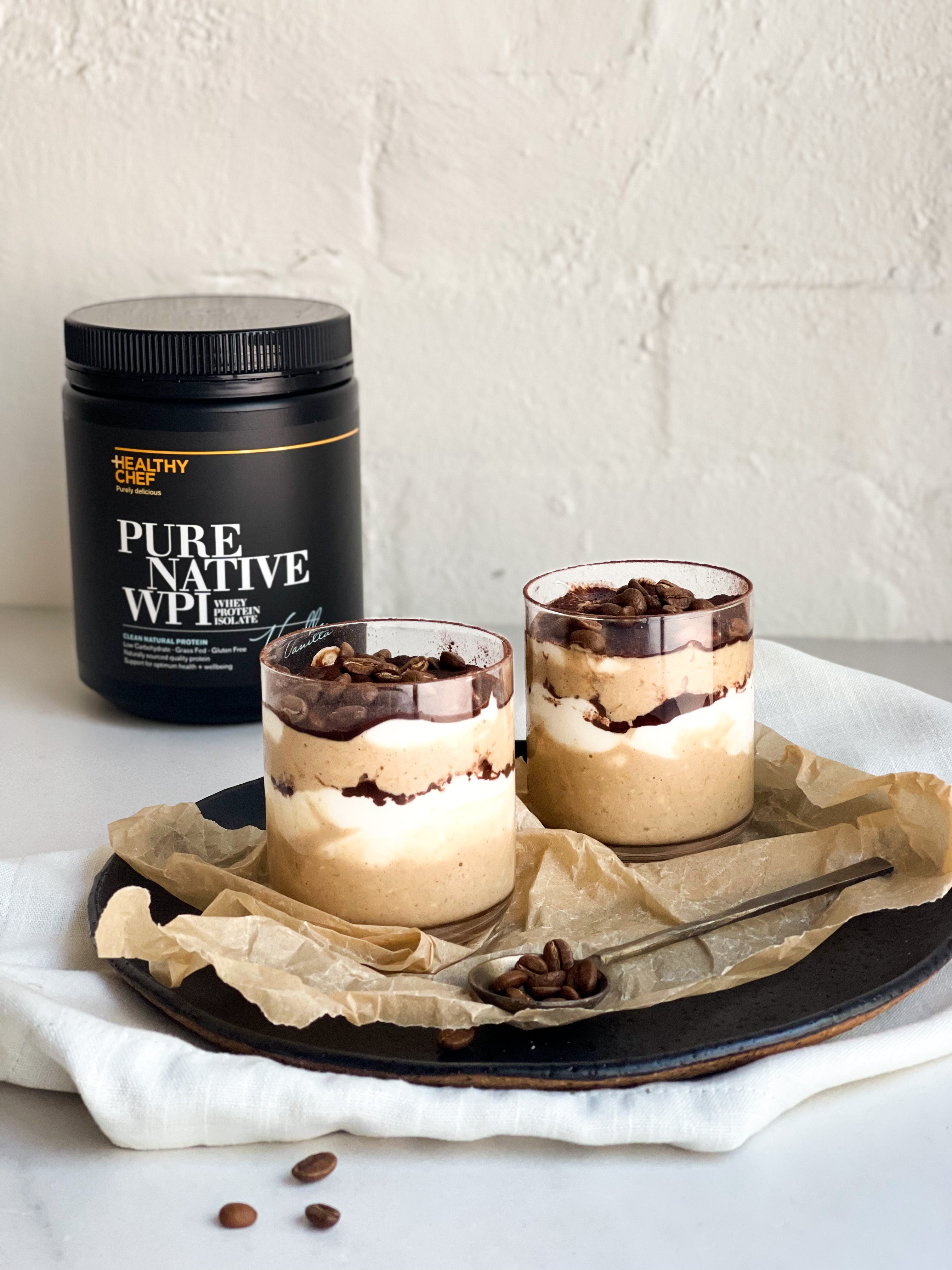 Tiramisu Protein Overnight Oats Recipe &ndash; The Healthy Chef
