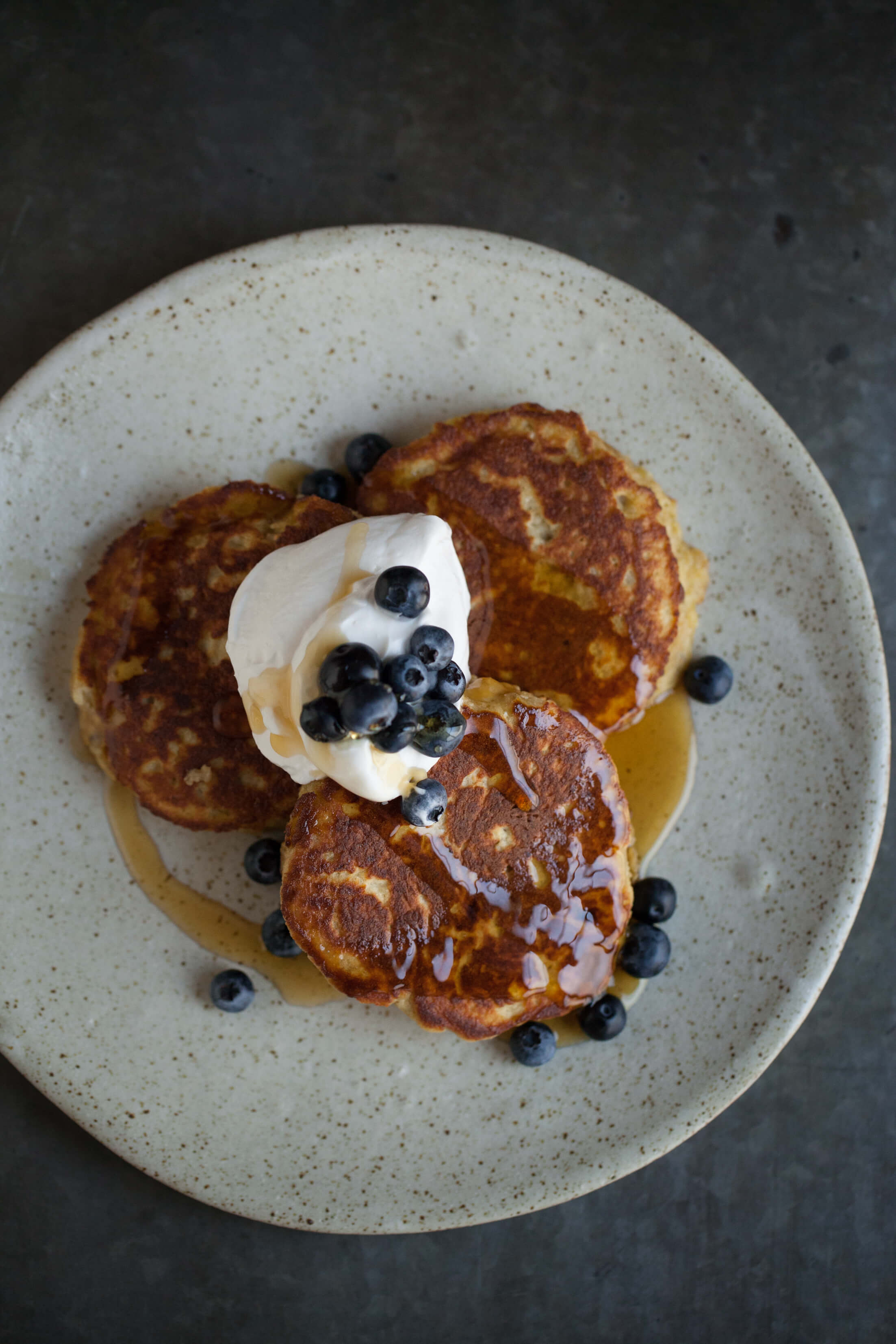 Healthy Banana Bread Protein Pancakes Recipe – The Healthy Chef