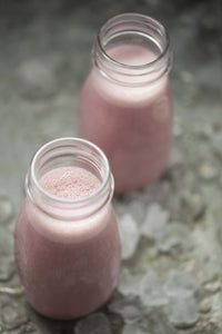 Iced Strawberry Cashew Milk