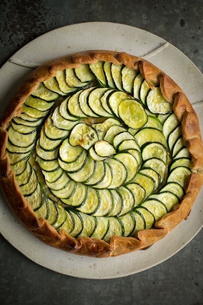 Zucchini and Ricotta Tart Recipe – The Healthy Chef