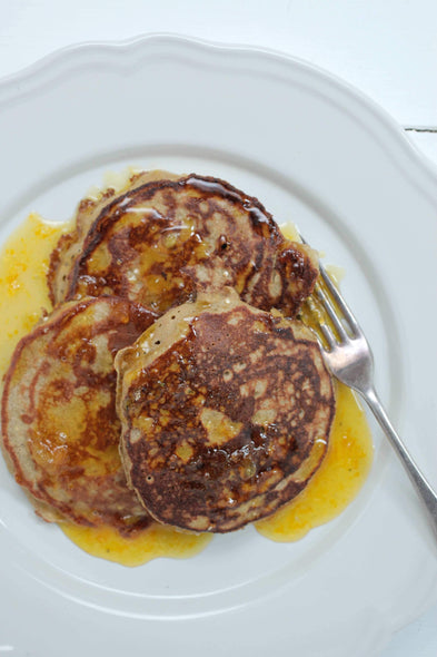 Pancakes With Orange Blossom Honey