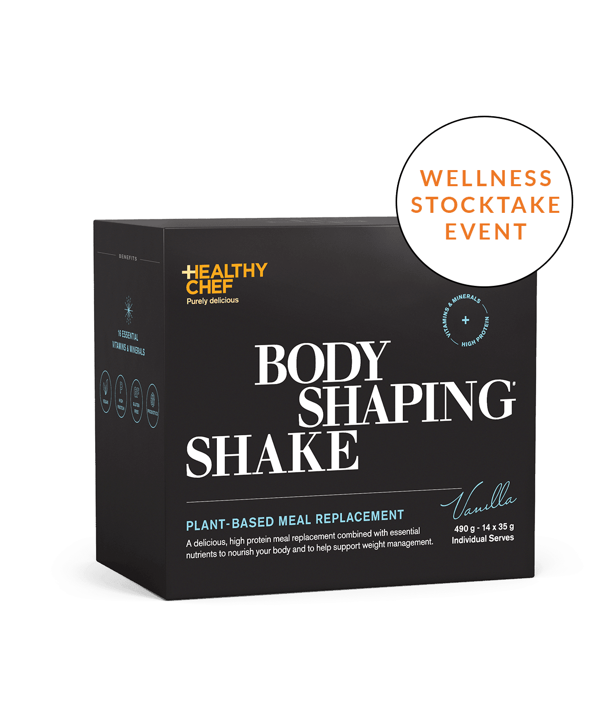 Body Shaping Shake Vanilla Supplement Powders The Healthy Chef