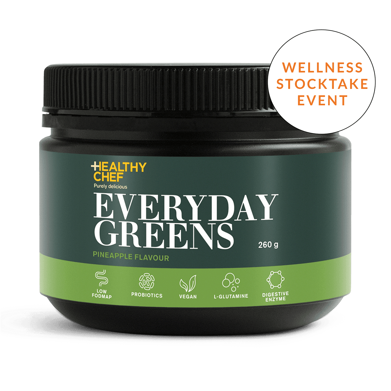 Everyday Greens - 260g Supplement Powders The Healthy Chef