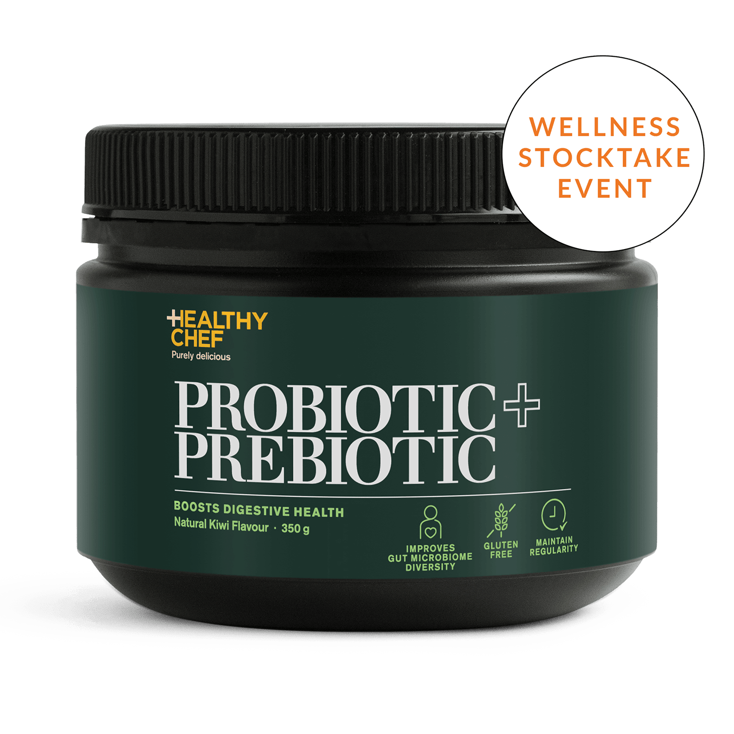 Probiotic Plus Prebiotic - 350g Supplement Powders The Healthy Chef