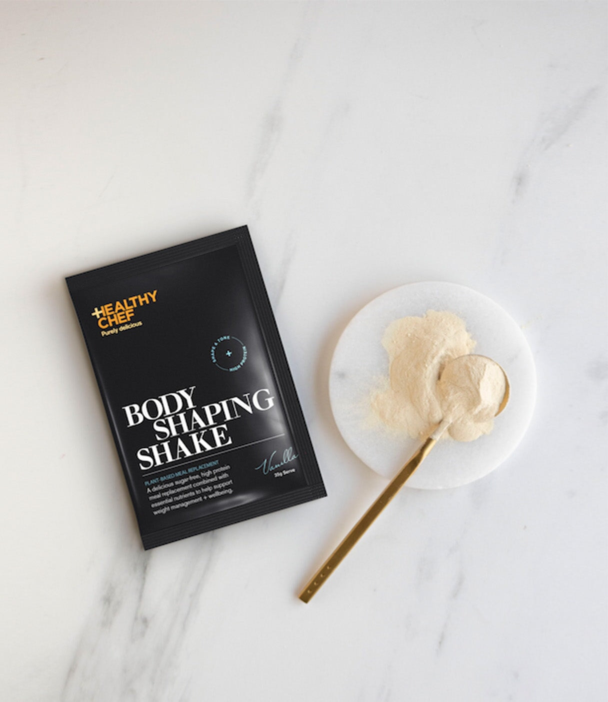 Body Shaping Shake Vanilla Protein The Healthy Chef