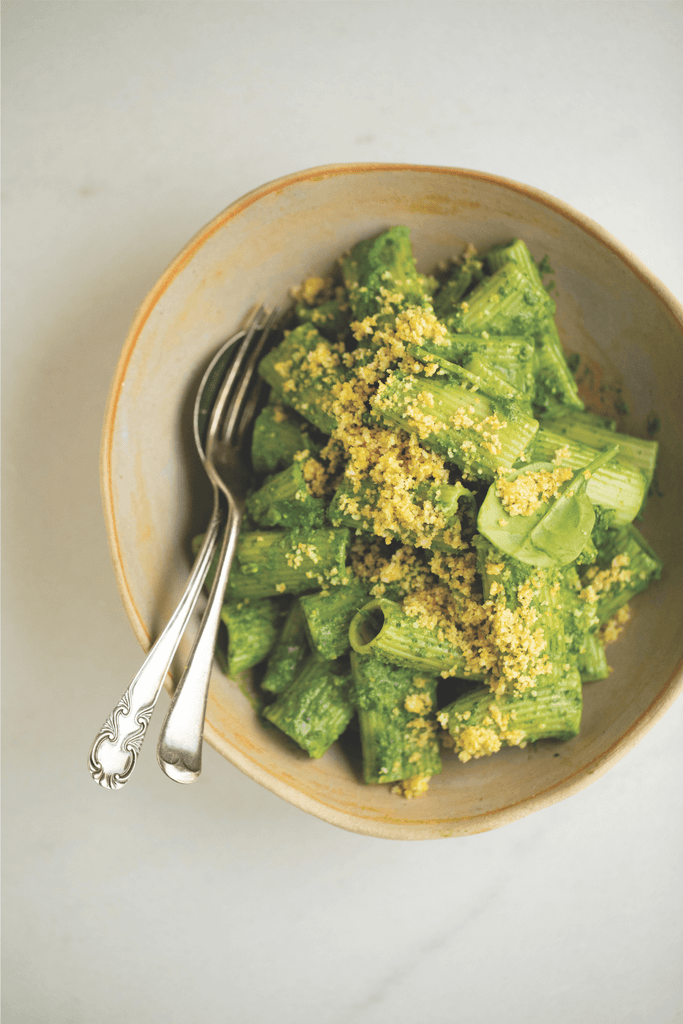 GOODNESS PASTA W/ AVOCADO + LEMON