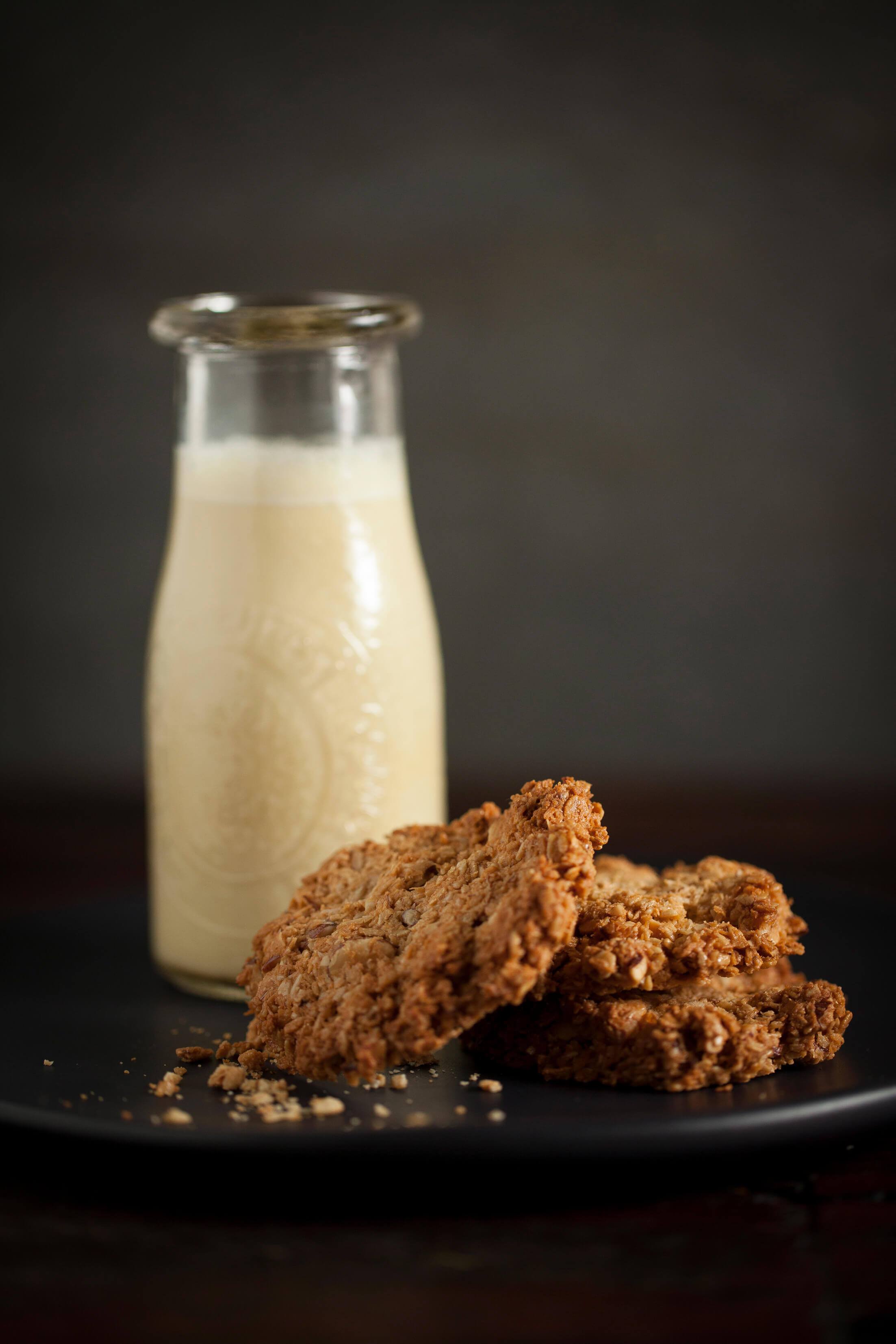 Oat + Honey ANZAC Biscuits