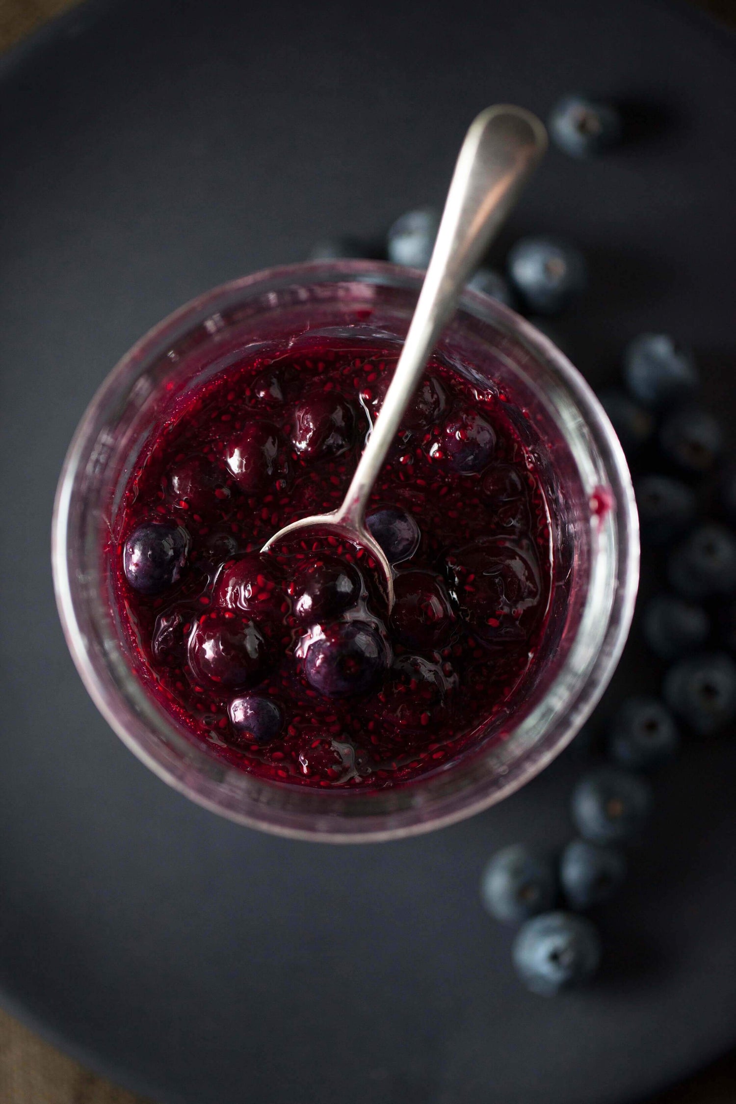 Blueberry + Chia Jam