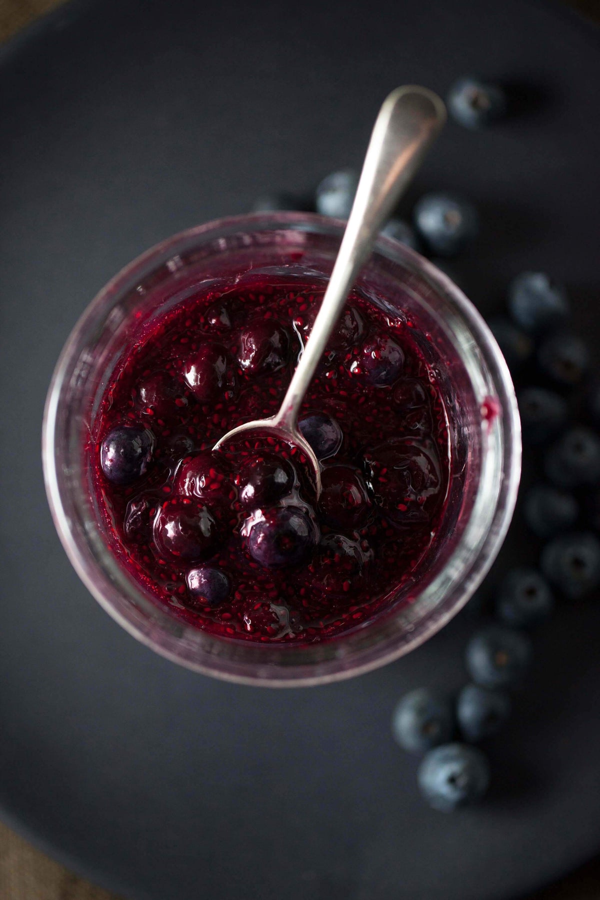 Blueberry + Chia Jam