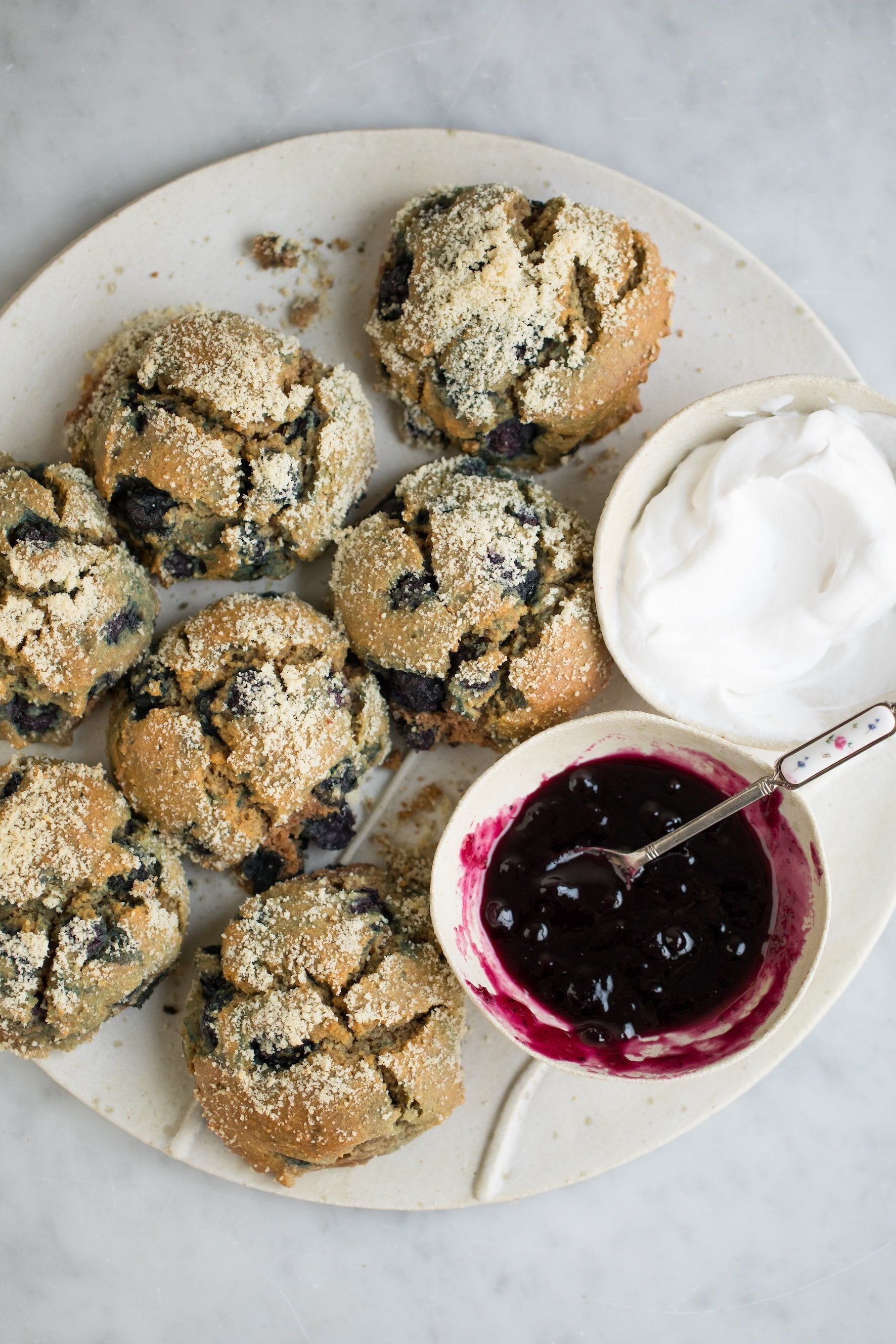 Gluten Free Blueberry Scones