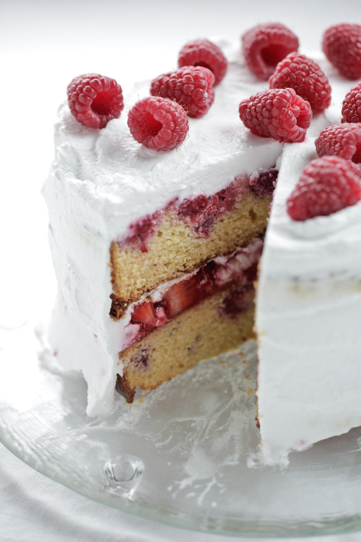 Berry + Coconut Celebration Cake