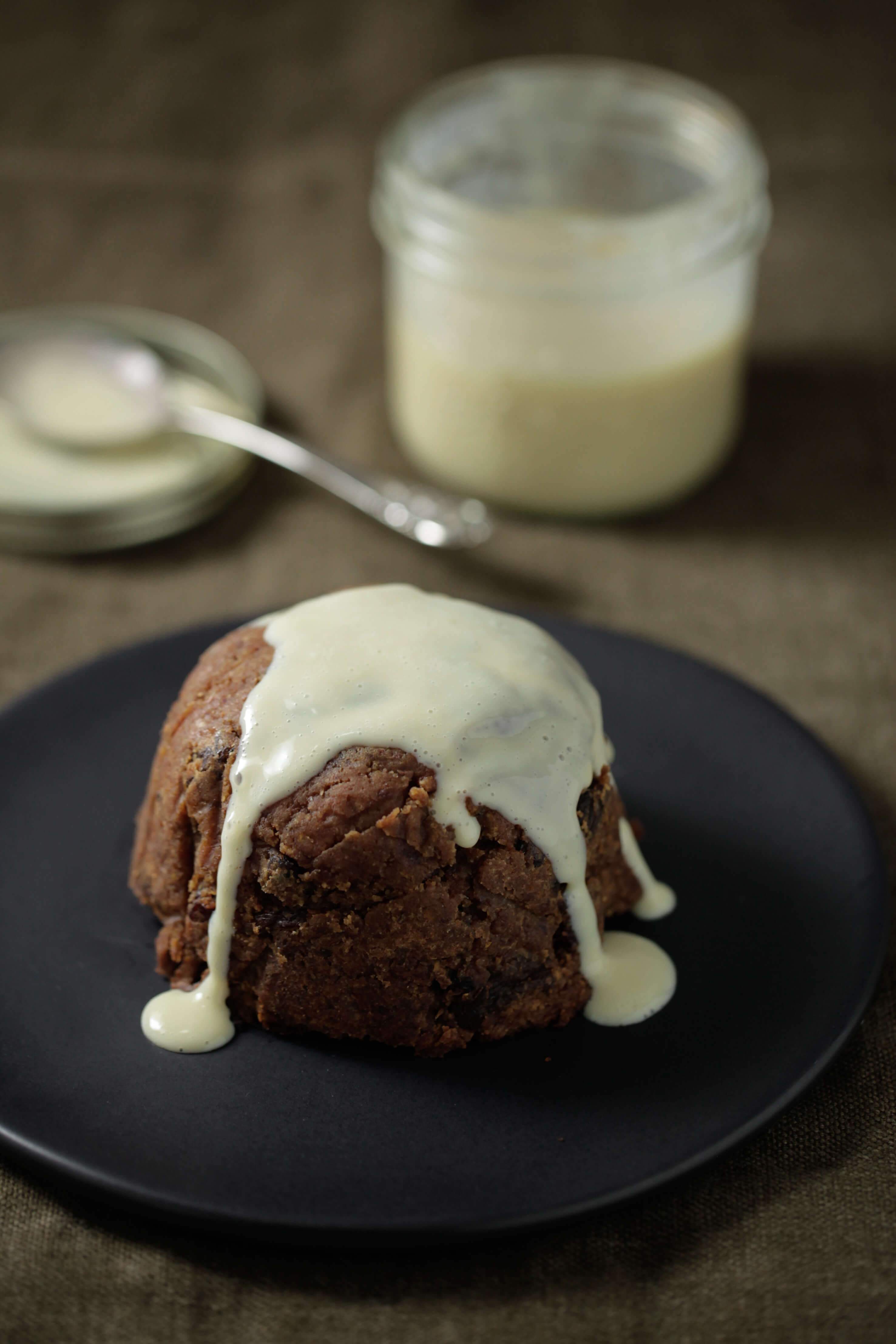 Healthy Baked Christmas Pudding