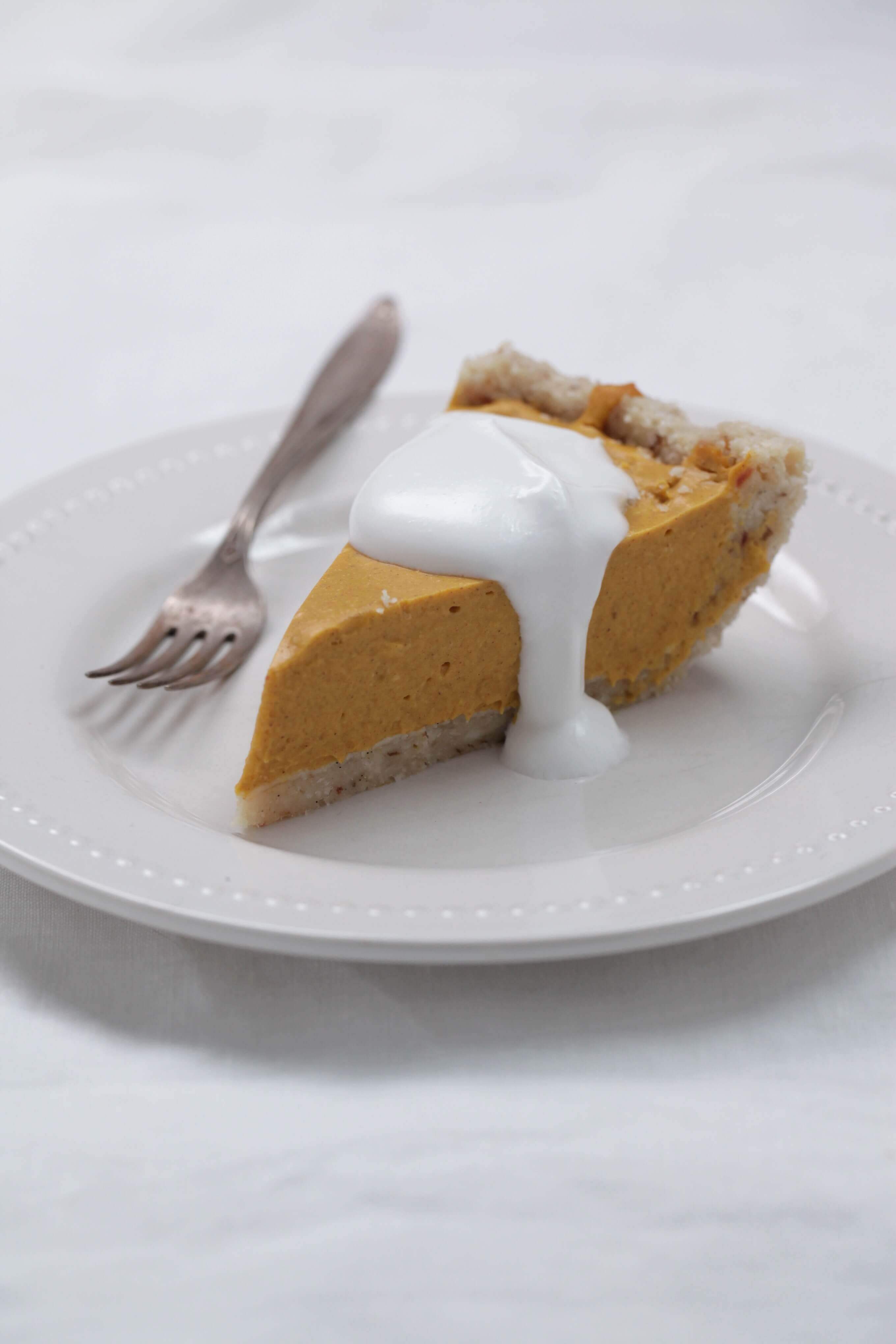 Pumpkin Pie With Macadamia + Coconut Shortcrust
