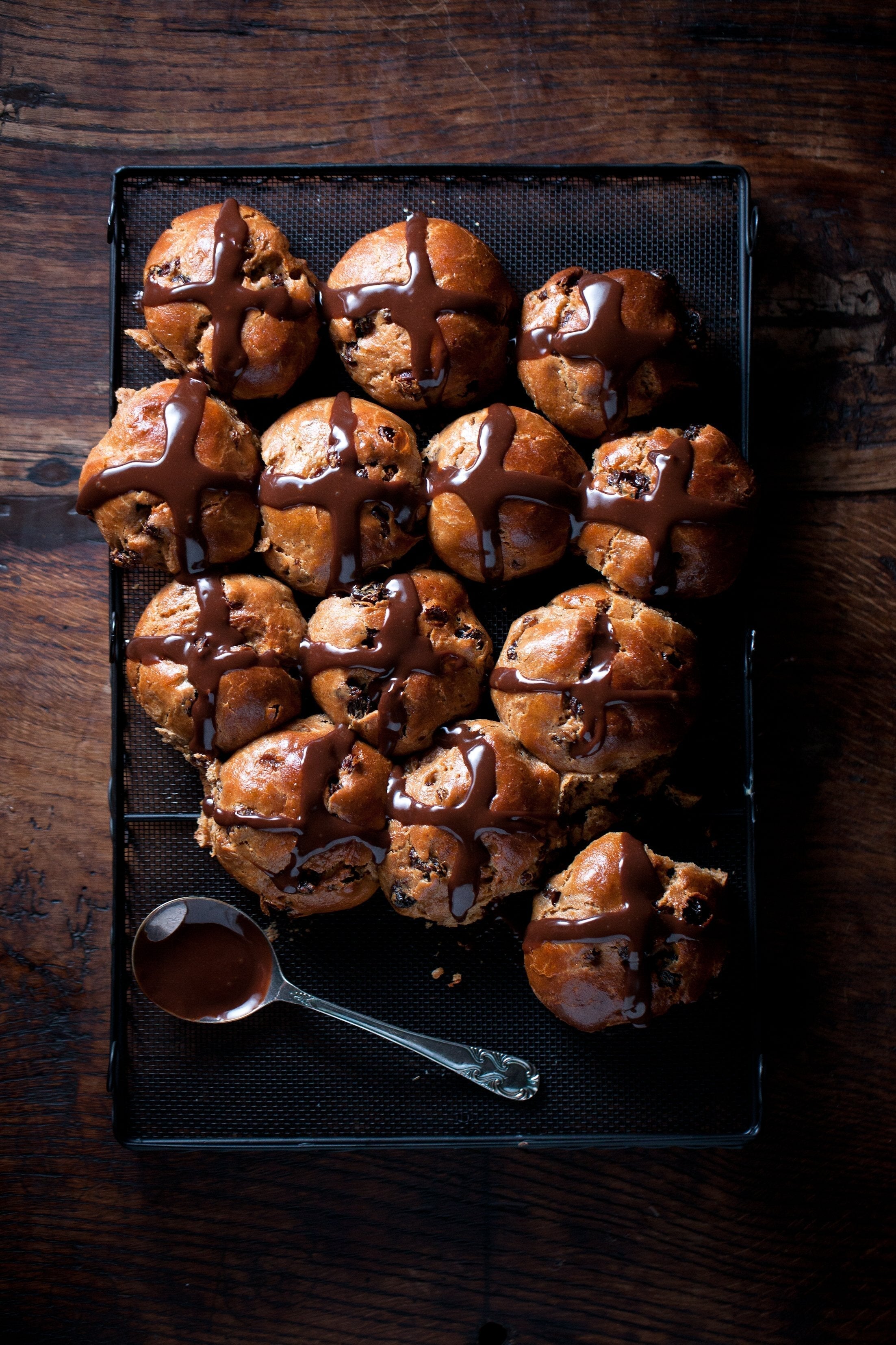 Healthy Hot Cross Buns