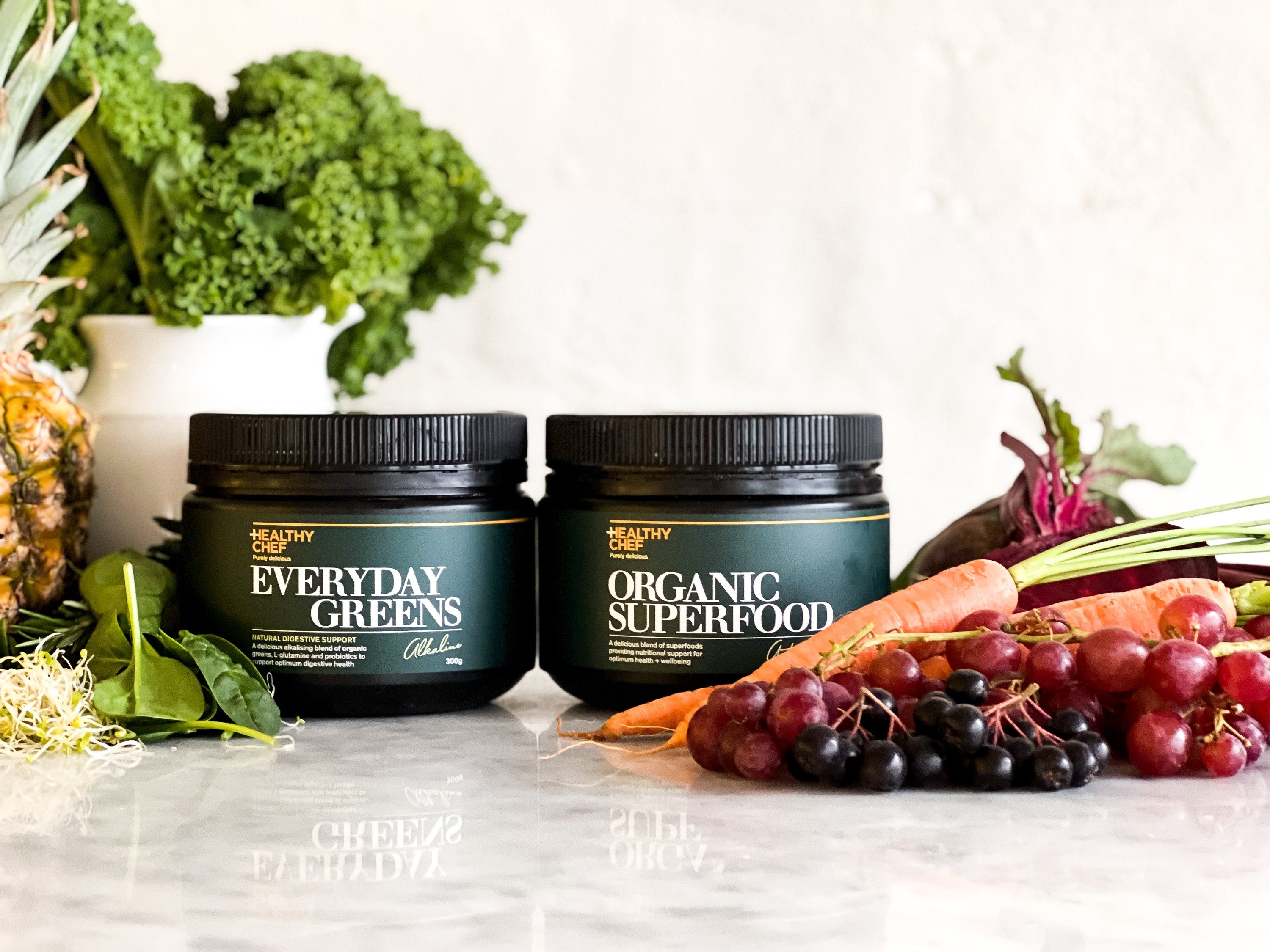 What’s the difference between Everyday Greens and Organic Superfood?