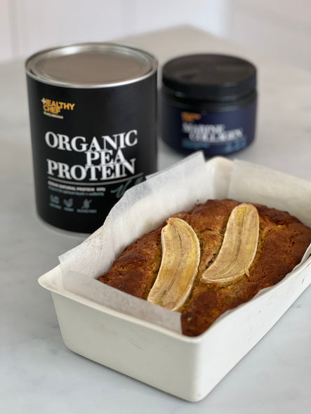 HIGH PROTEIN BANANA BREAD