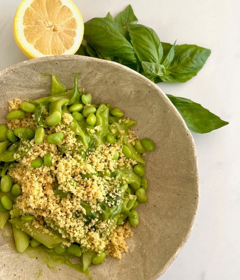 Goodness Pasta w/ Avocado + Lemon