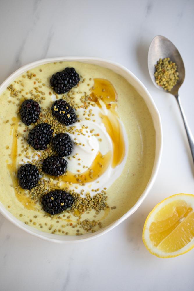 Lemon Meringue Yoghurt Bowl