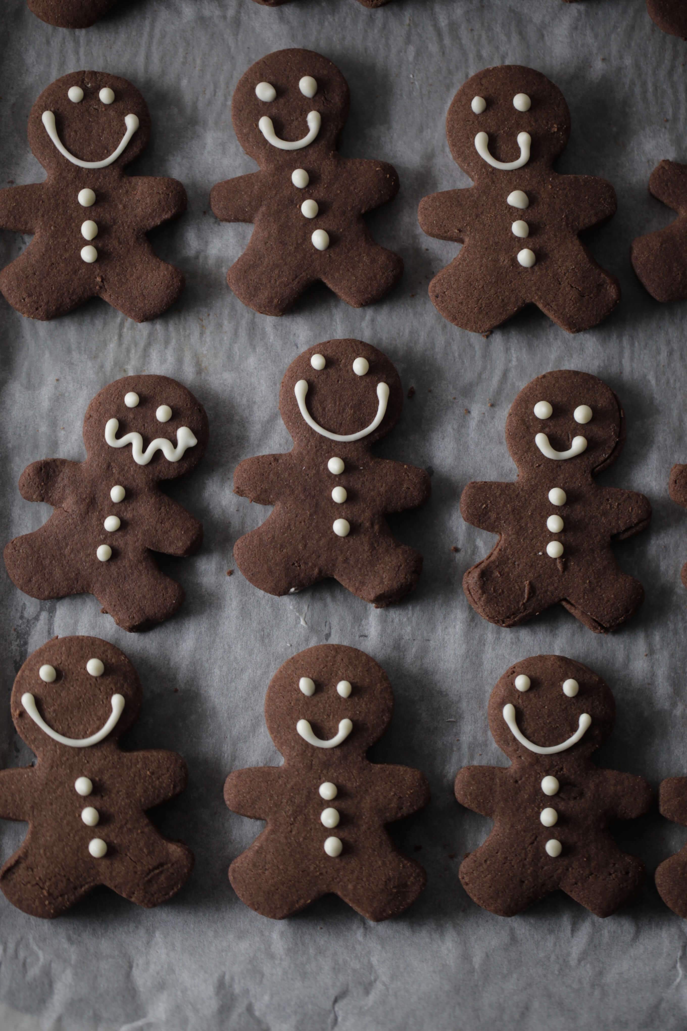 Chocolate Gingerbread Men