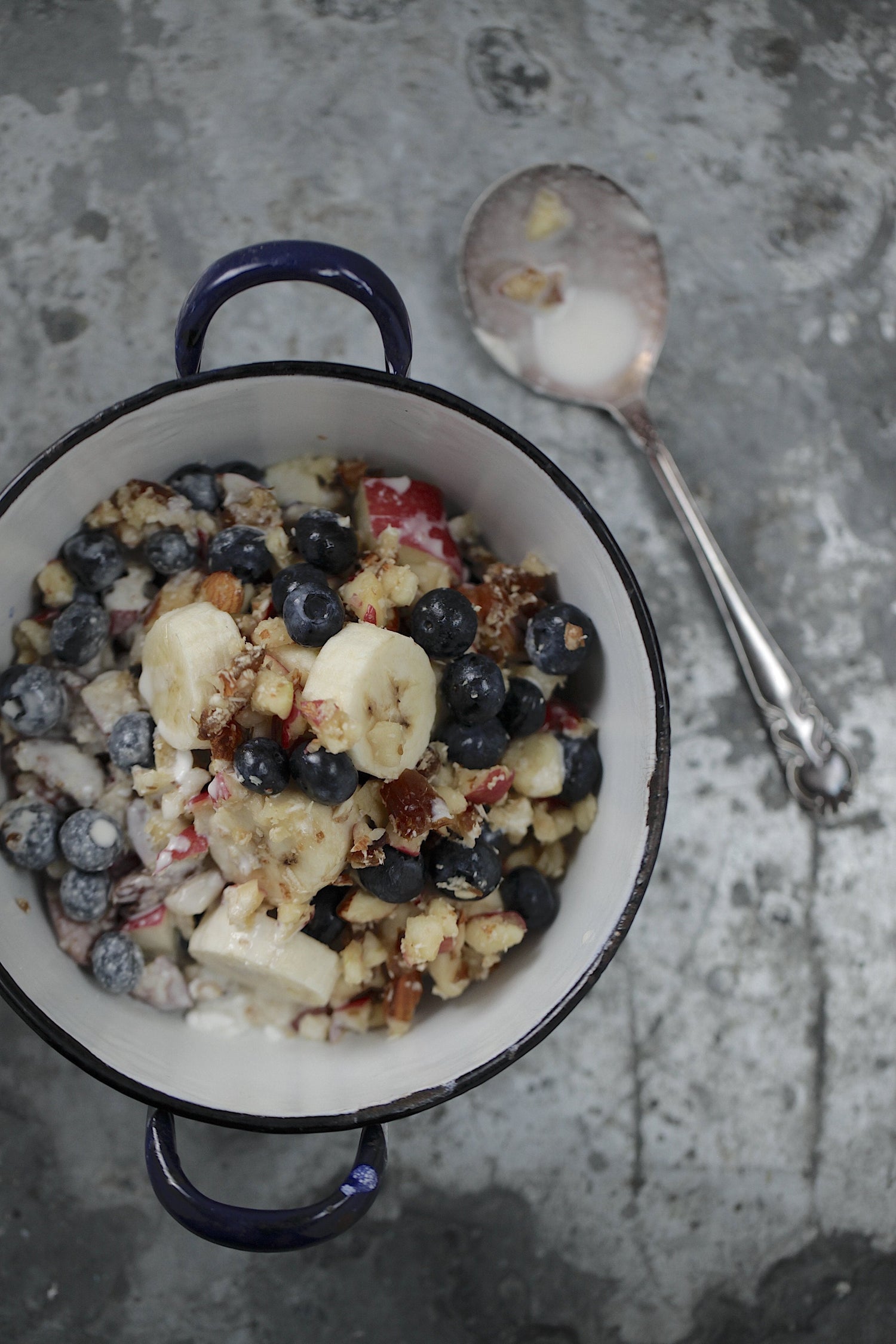 Gluten Free Apple + Blueberry Muesli