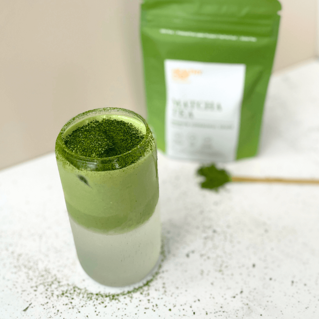 Iced Matcha Coconut Cloud