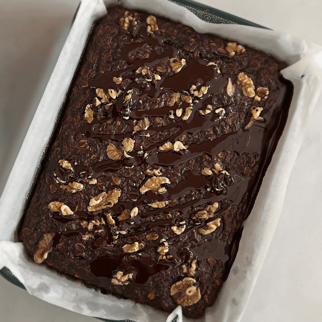 Chocolate Protein Baked Oats