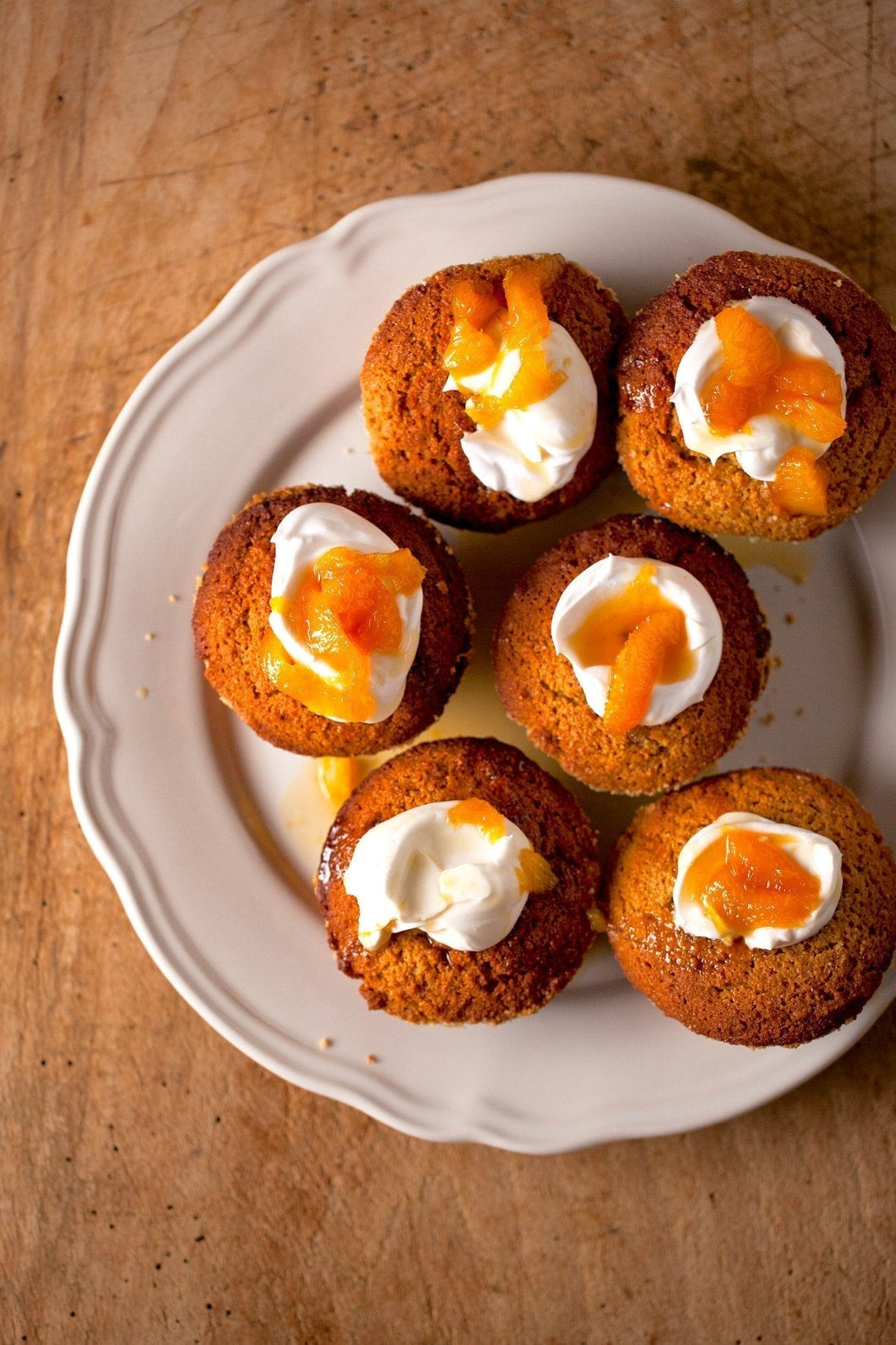Orange Blossom Cupcakes