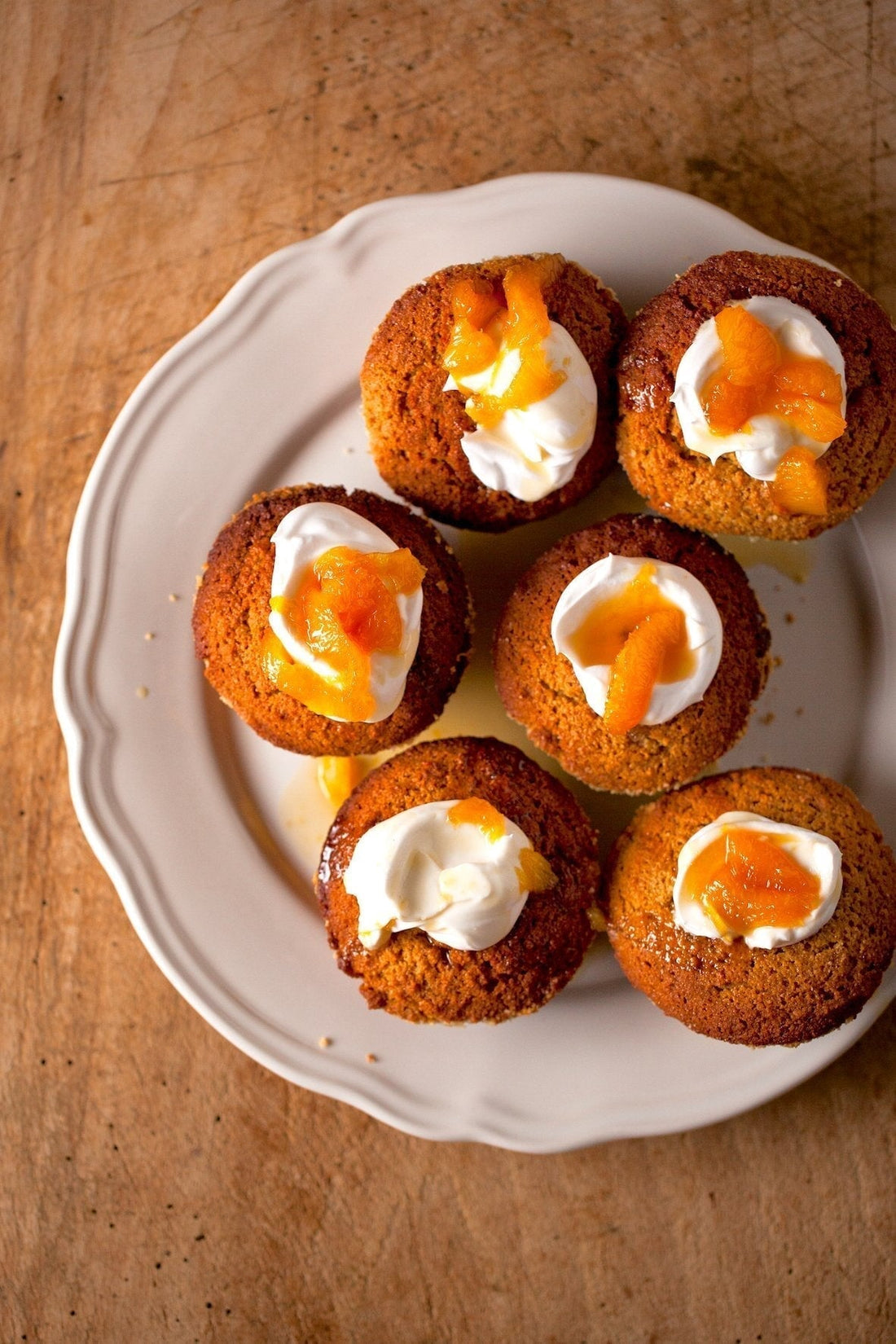 Orange Blossom Cupcakes