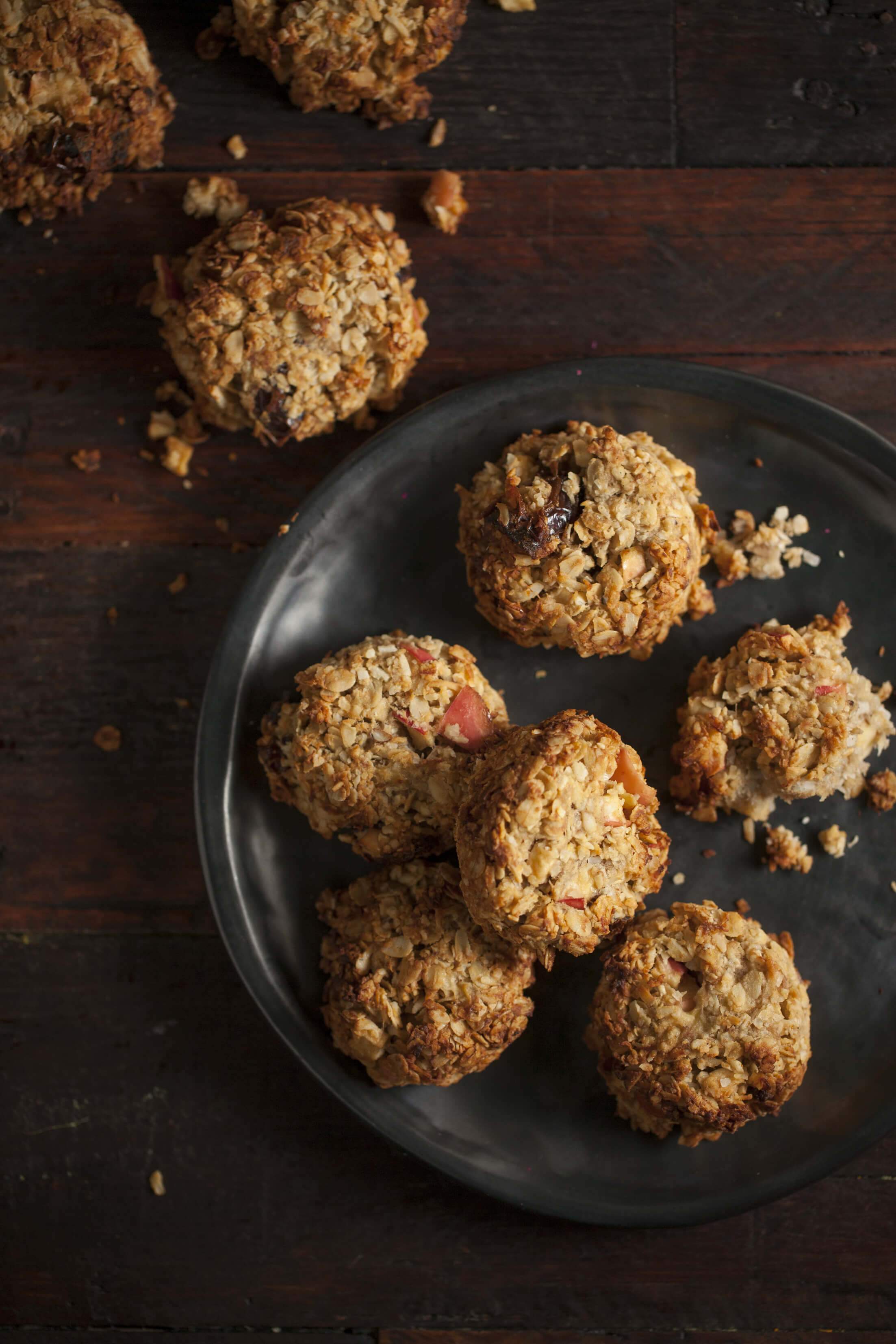 Breakfast Banana Oatmeal Cookies