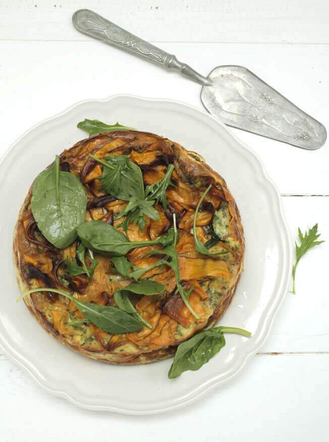 Spinach + Ricotta Tart