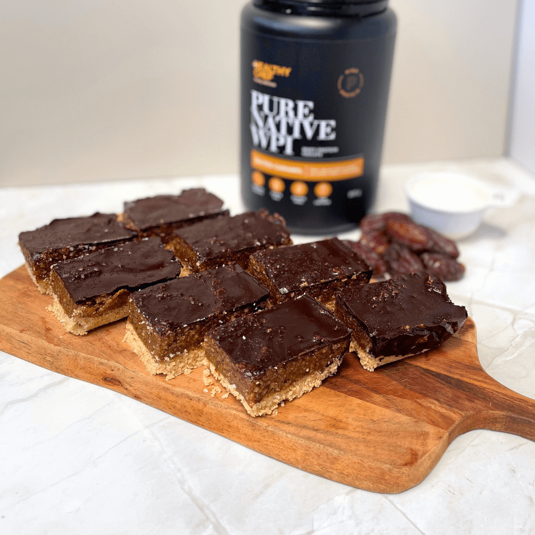 Salted Caramel Protein Slice