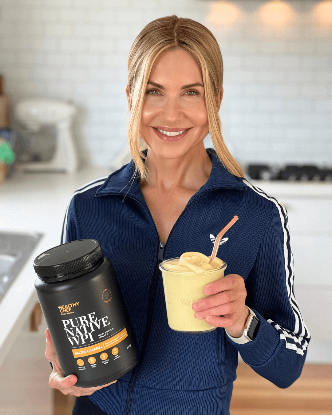 Salted Caramel Mango Protein Whip