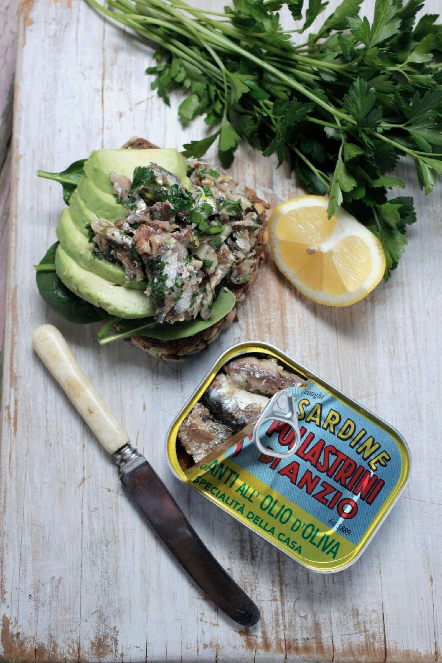 Fisherman's Board - Sardine Bruschetta