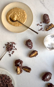 Chocolate Collagen Peanut Butter Dates