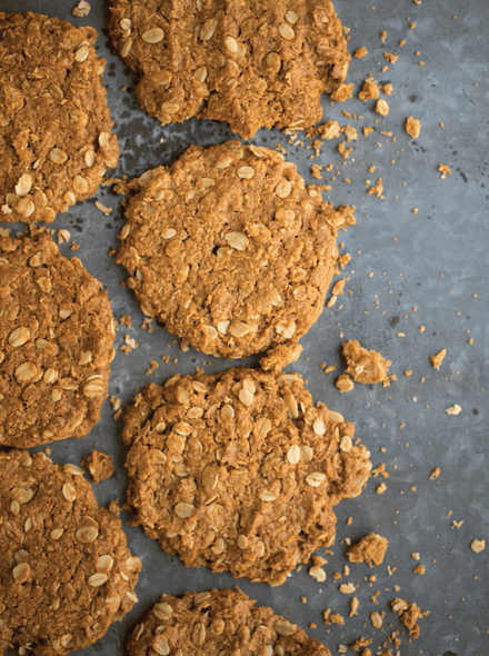 HEALTHY OLIVE OIL ANZAC BISCUIT RECIPE