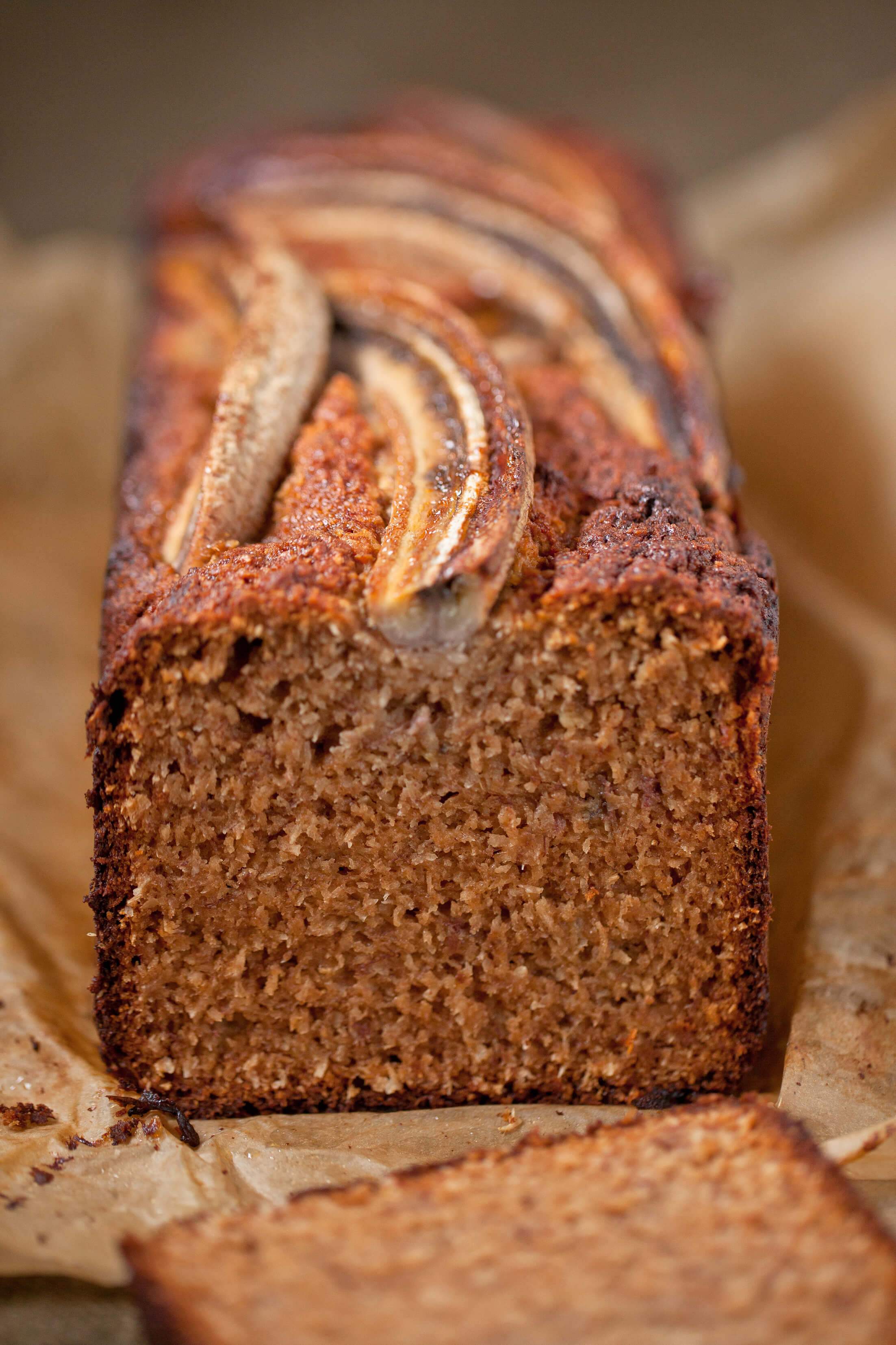 Spelt + Honey Banana Bread