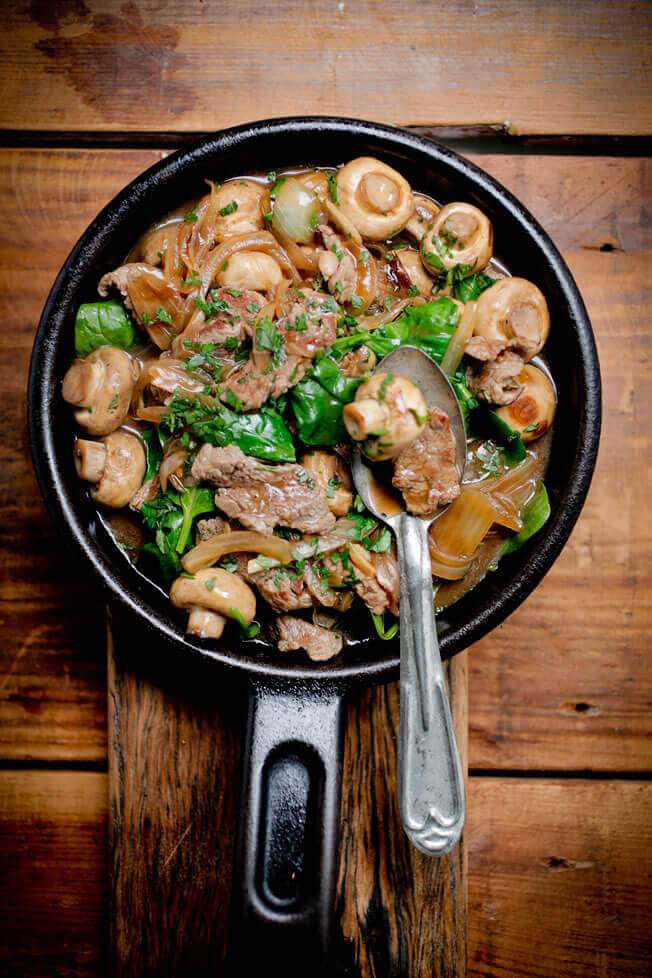 Lean Beef Stroganoff