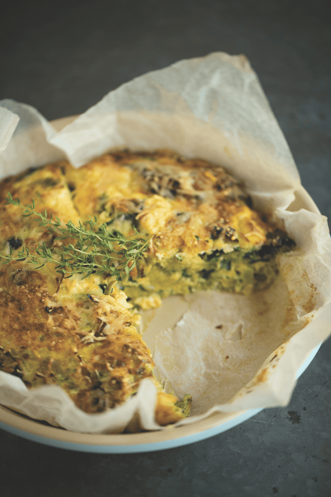 QUICK + EASY QUICHE