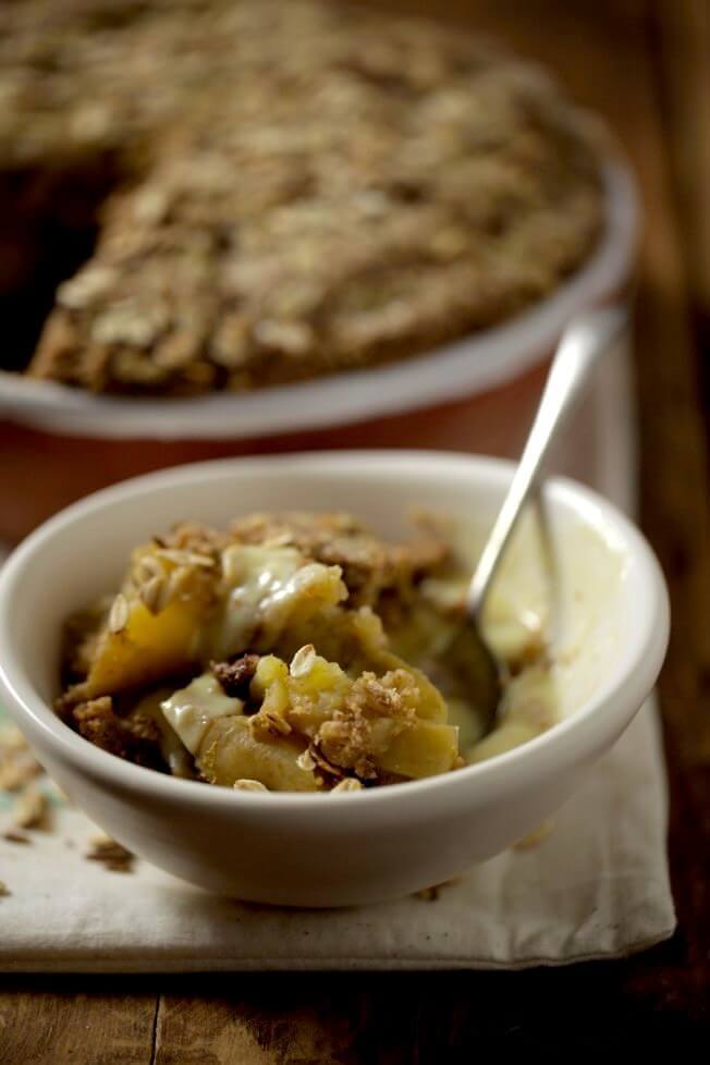 Apple Pie With Oatmeal Shortcrust