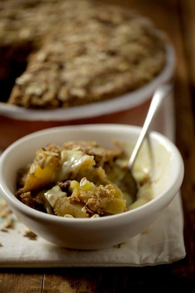 Apple Pie With Oatmeal Shortcrust