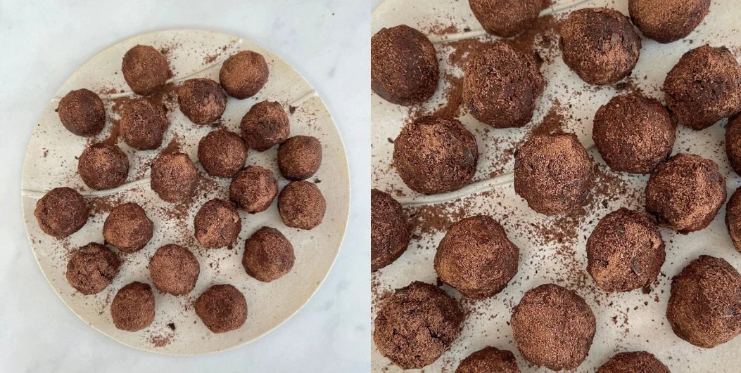 Cappuccino Brownie Bites