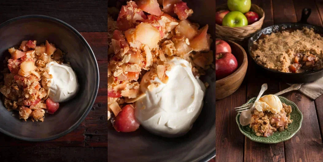 Healthy Apple Crumble