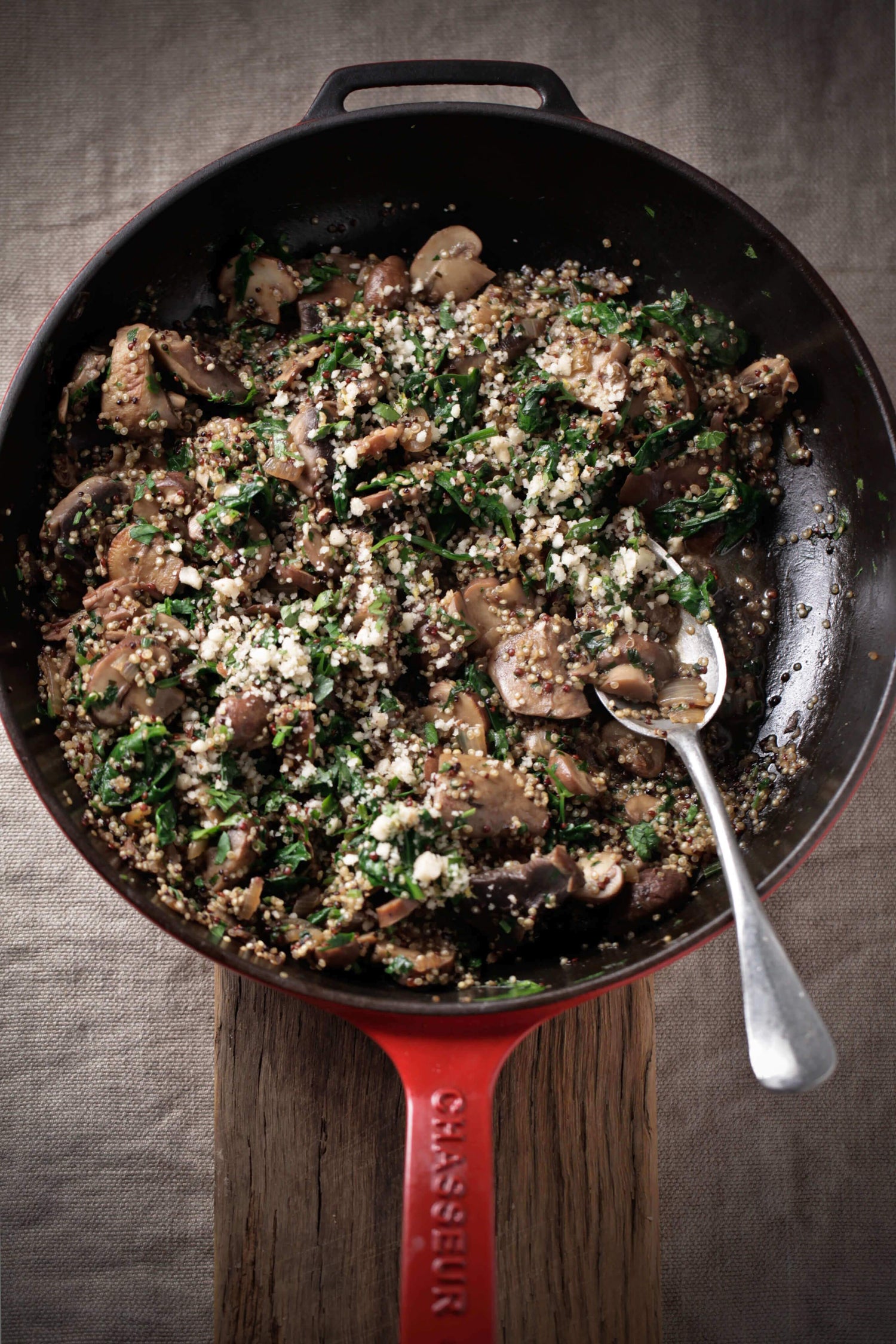 Mushroom & Quinoa Risotto