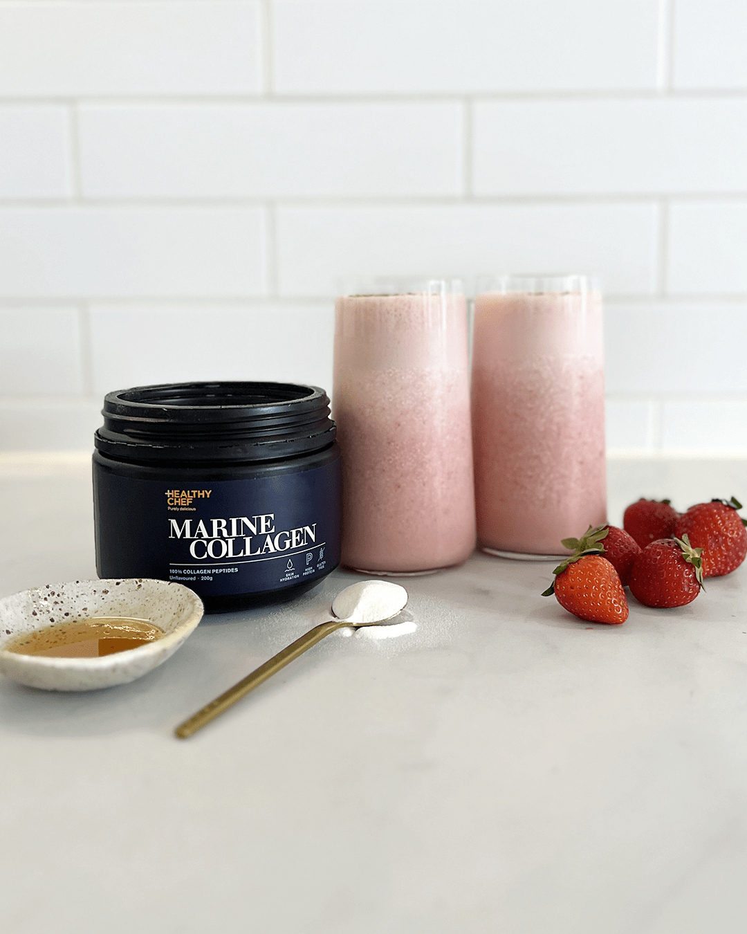 Strawberry Glow Smoothie