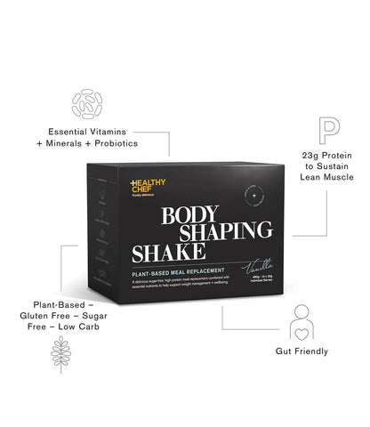 Body Shaping Shake Vanilla Supplement Powders The Healthy Chef 