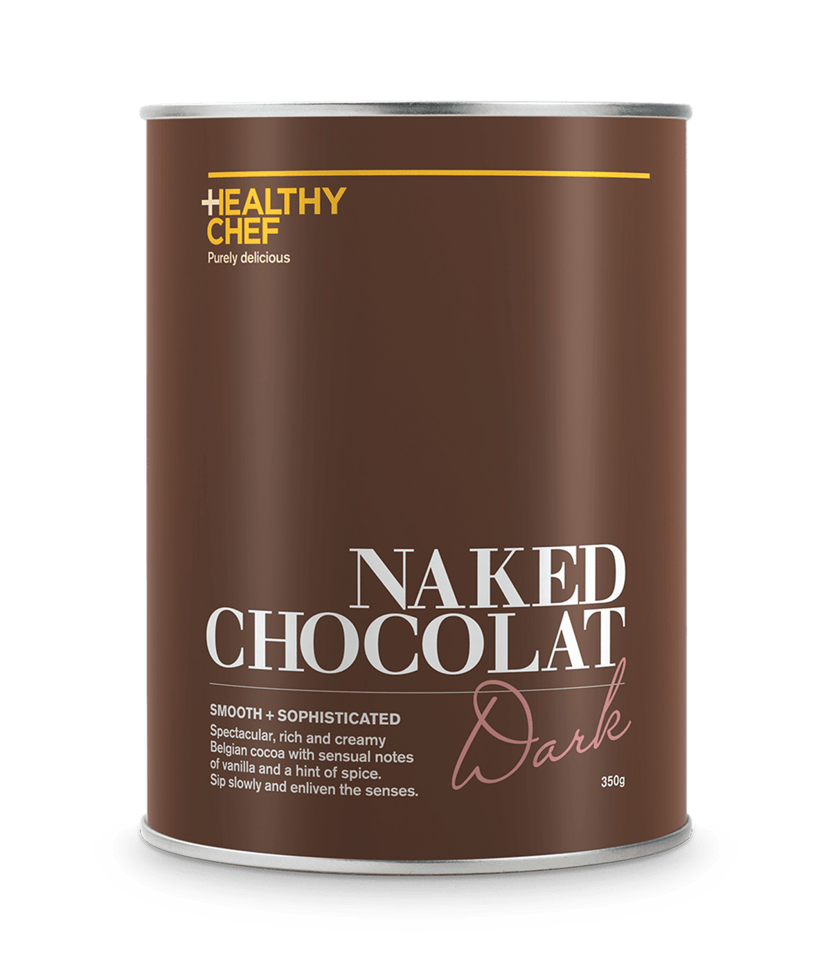 Naked Chocolat Dark CARTON (12) Drinking Chocolat The Healthy Chef 