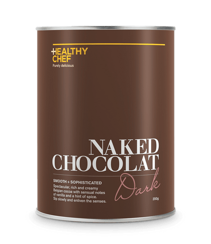 Naked Chocolat Dark CARTON (12) Drinking Chocolat The Healthy Chef 