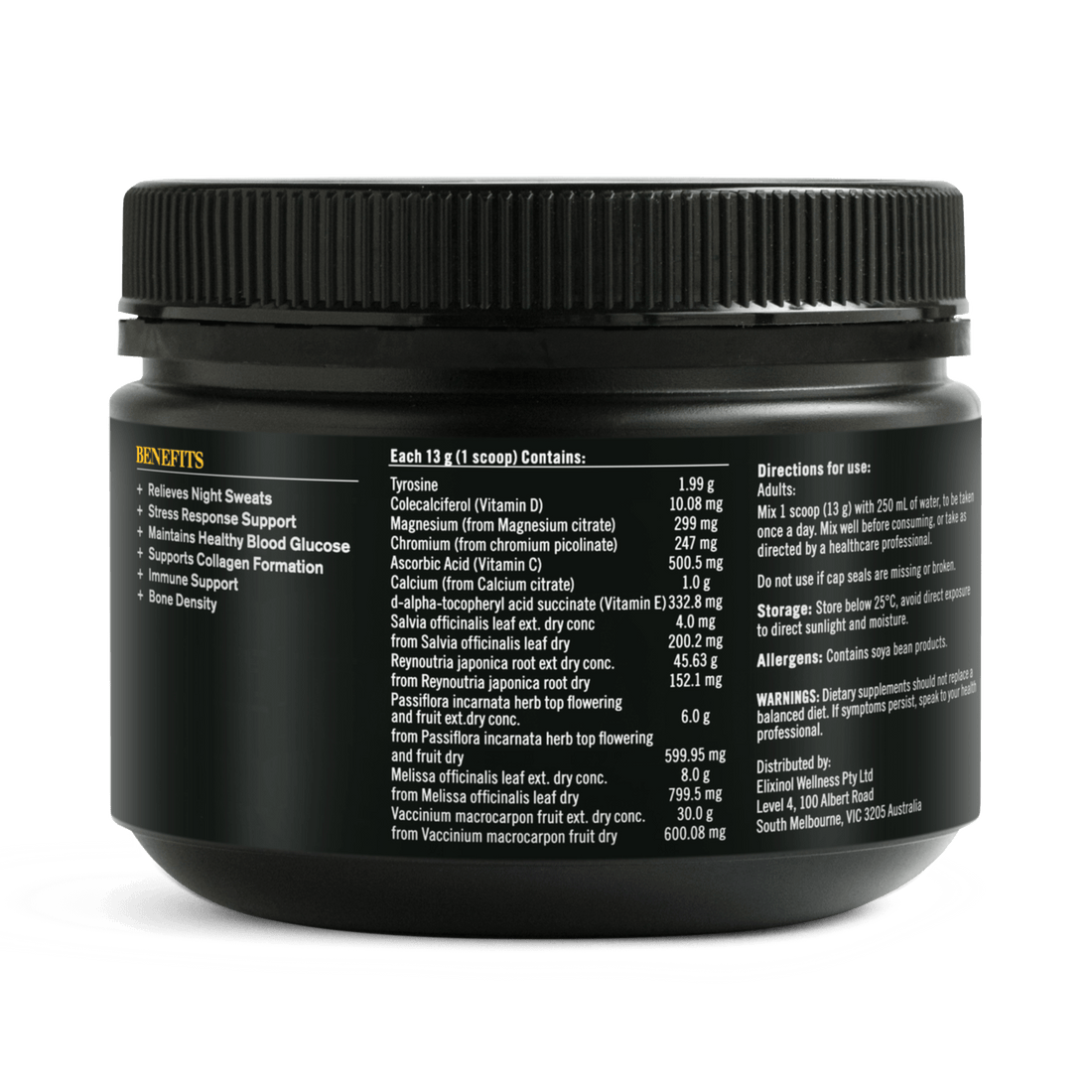 Menopause+ Supplement Powders The Healthy Chef 